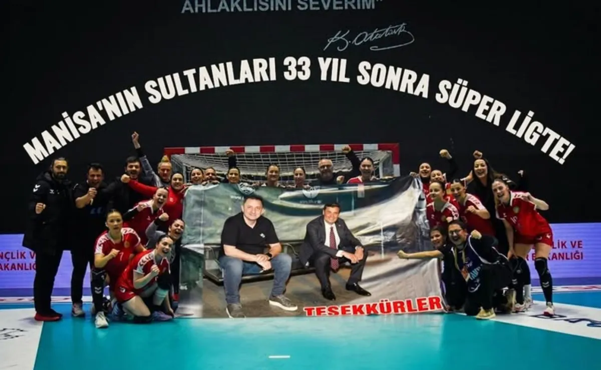 Manisa Büyükşehir Belediyespor Kadın Hentbol Süper Lig'de: 33 Yıllık Hasret Bitti