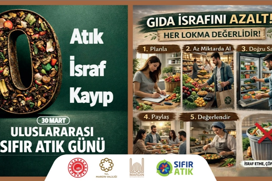 Mardin'de "Uluslararası Sıfır Atık Ayı" coşkuyla kutlanıyor