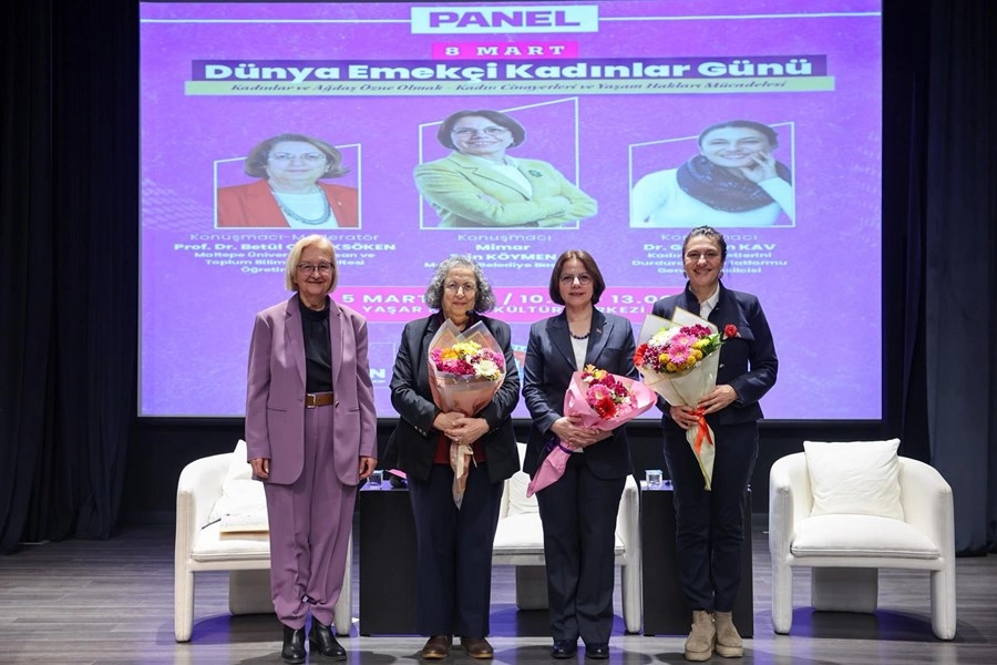 İstanbul'da Başkan Köymen, Kadınlar Günü panelinde konuştu