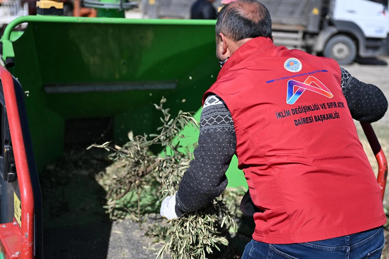 Mersin'de sıfır atık için 835 tonluk kompost üretimi