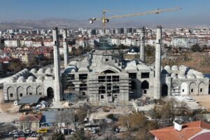 Konya’da ‘Ulu Camii’ inşaatı yükseliyor