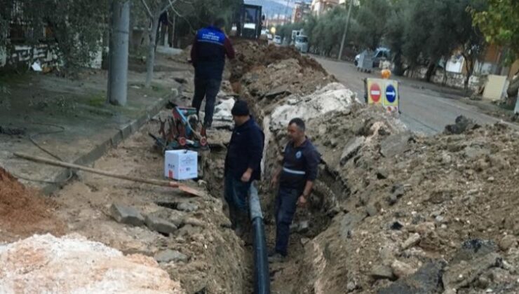 Muğla Yatağan’da içme suyu çalışmaları sürüyor