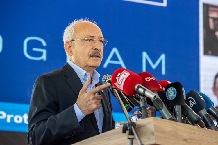 Cumhurbaşkanı adayı Kemal Kılıçdaroğlu,