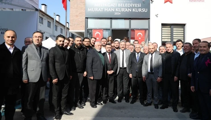 Kayseri Melikgazi’ye yeni Kur’an kursu