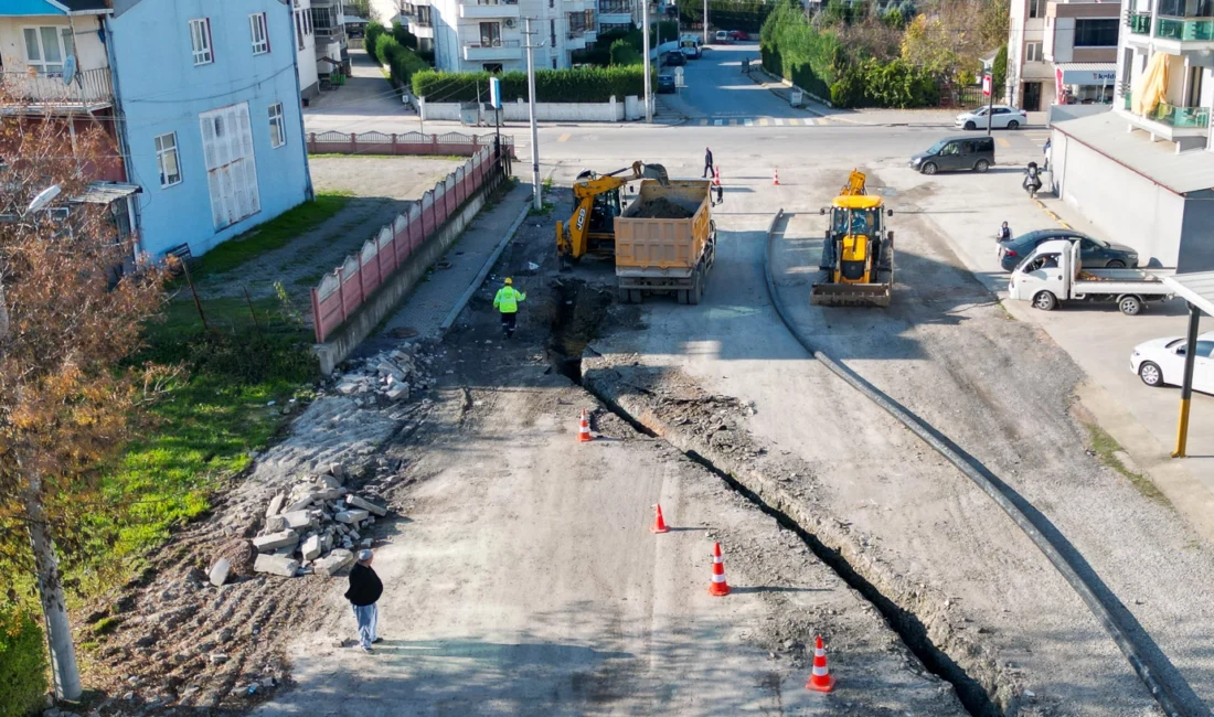 SASKİ, Osmangazi Caddesi’nin altyapısını