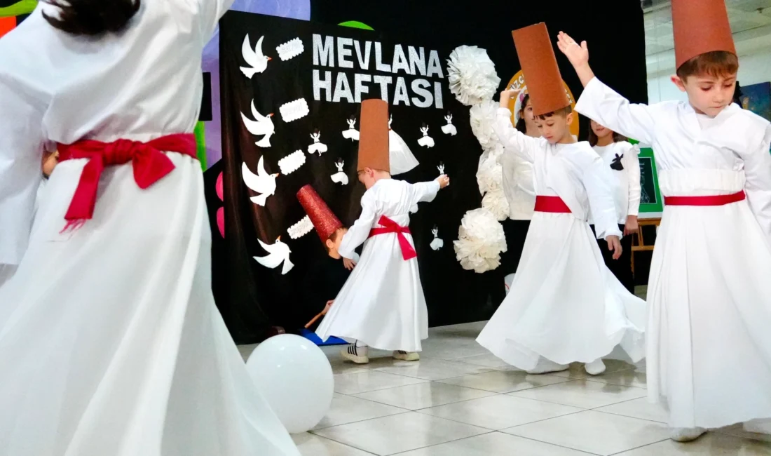 Düzce Belediyesi Çocuk Üniversitesi, Mevlana Haftası’nı anlamlı bir etkinlikle kutladı. 