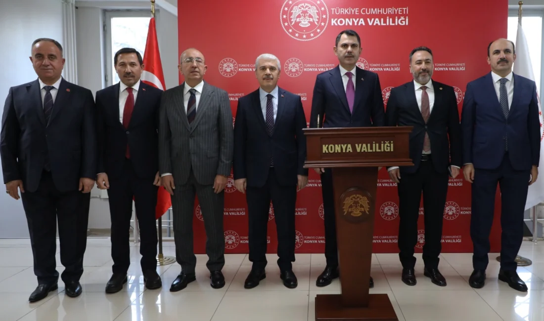 Konya Bakan Kurum’u ağırladı!