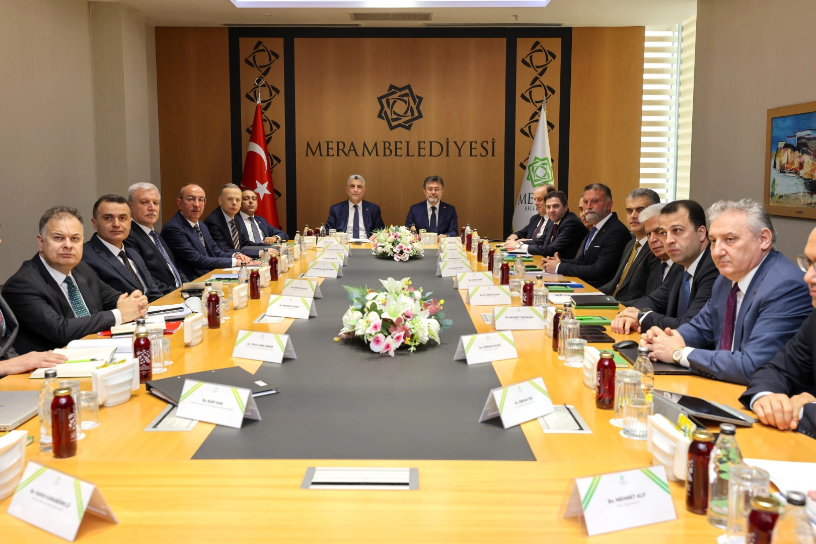 Konya Meram Belediye Başkanı Mustafa Kavuş, Ticaret Bakanı Prof. Dr.