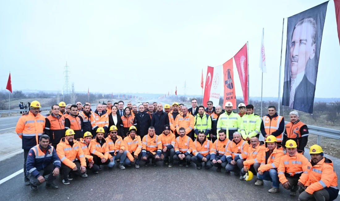 Üç etap olarak projelendirilen Malatya Çevre Yolu’nun ikinci kesimi bugün hizmete