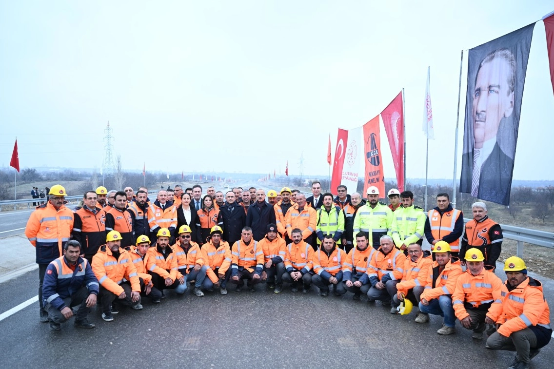 Üç etap olarak projelendirilen Malatya Çevre Yolu’nun ikinci kesimi bugün hizmete