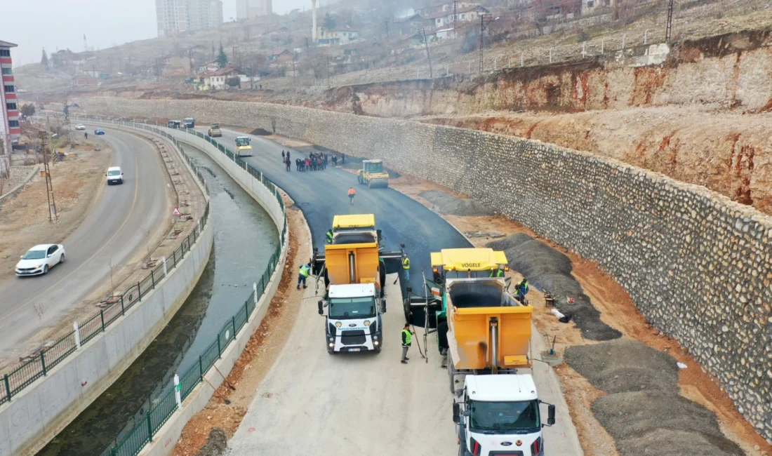 Malatya’nın trafik sorununa çözüm olacak yol akslarından biri olan Güney