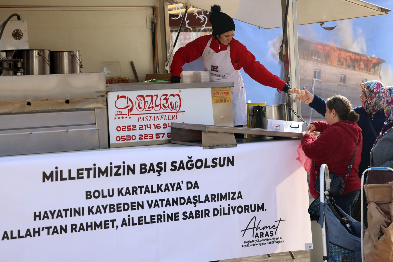 Muğla Büyükşehir Belediyesi, Bolu Kartalkaya’daki otelde meydana gelen yangında hayatını