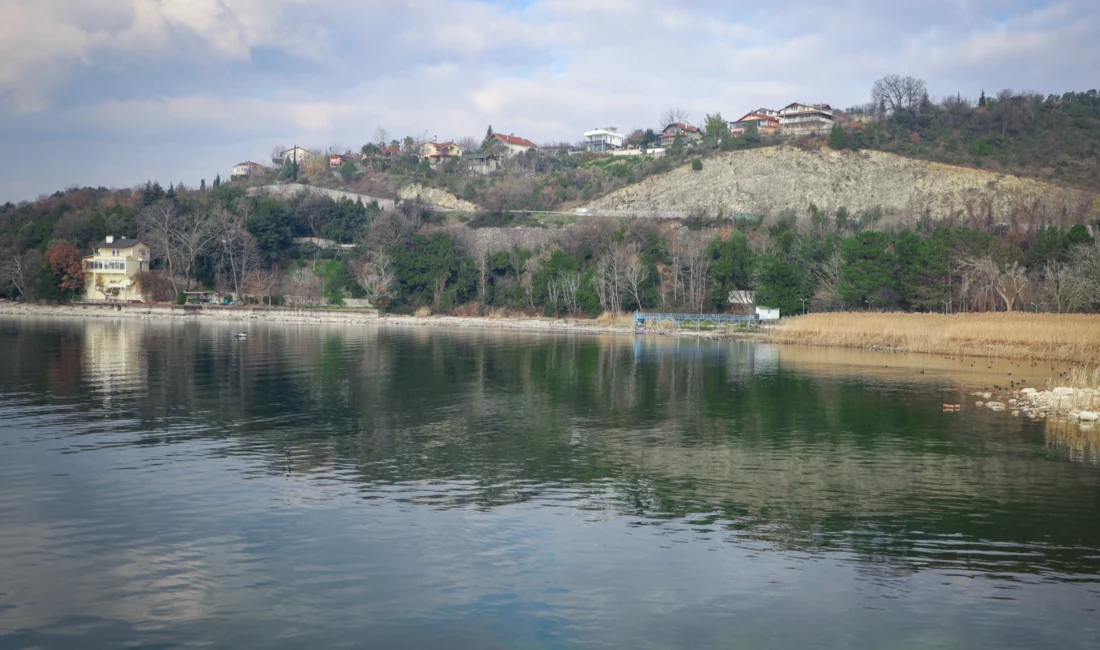 Sakarya’da yağışların ardından 6,5 milyon metreküp su alan Sapanca Gölü’nün